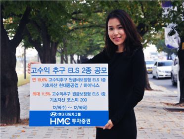 HMC투자證, 공모 ELS 2종 발행