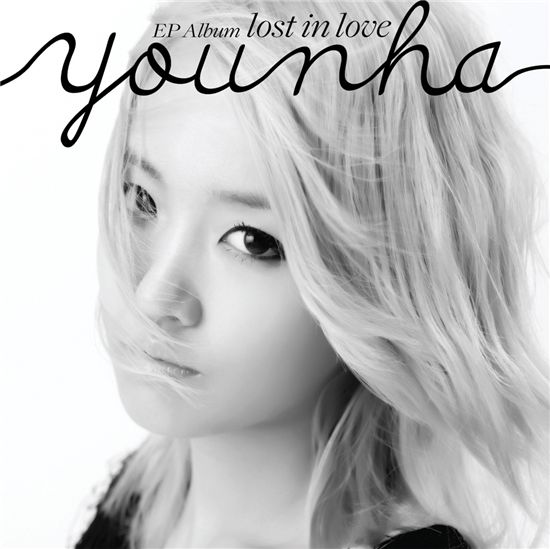 Album jacket of Younha's EP album [Lion Media]