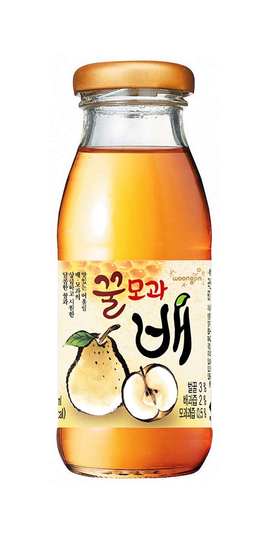 웅진식품, 따뜻한 겨울음료 '꿀모과배' 출시