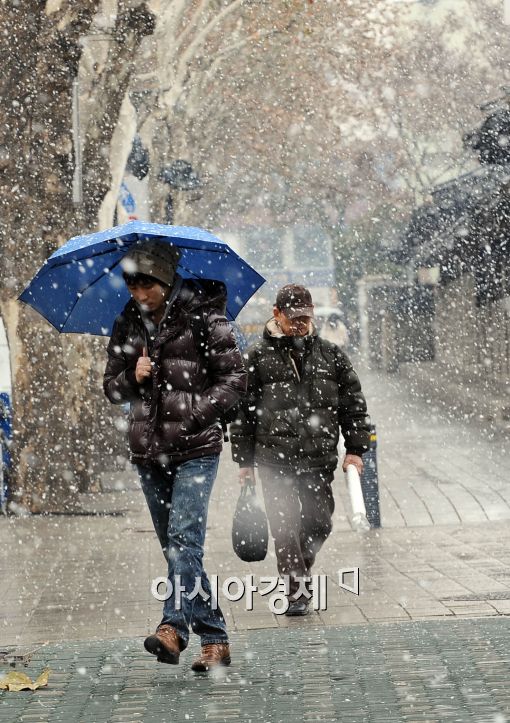 [포토]서울은 흰 눈이 펑펑~