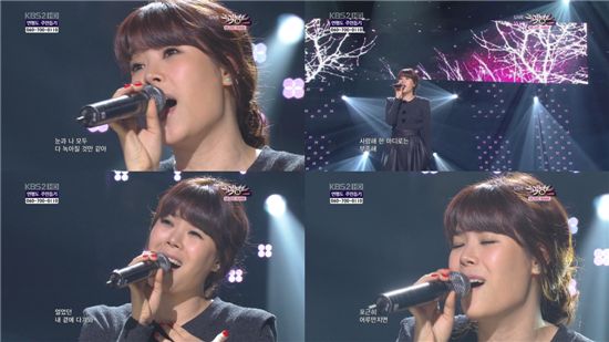 '강렬컴백' 린, '달콤 보이스+러블리 퍼포먼스' 눈길