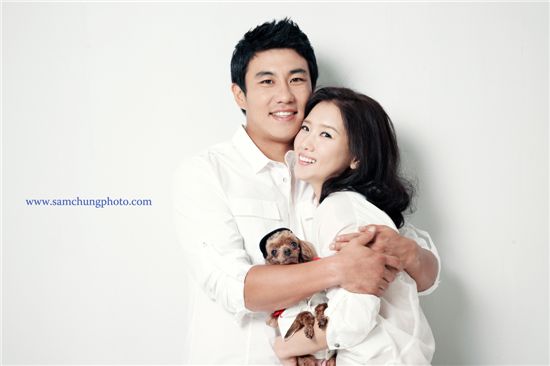 김강민, 동갑내기 박정선 씨와 백년가약