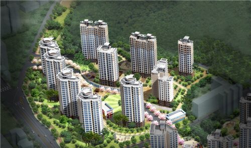 인천 산곡 2-2구역 재개발 사업 조감도 / 쌍용건설