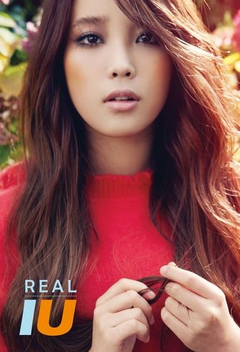 Female singer IU's album jacket "Real" [Loen Entertainment]