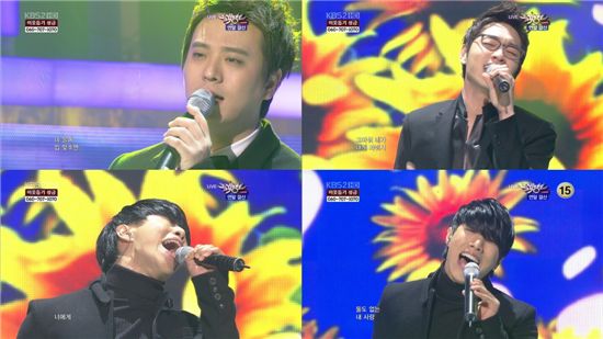 '뮤뱅' SG워너비, 가창력 종결··'폭풍 성량+환상 화음'