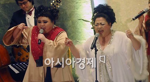 [포토]윤희정-김수연 모녀, 더 신나게!