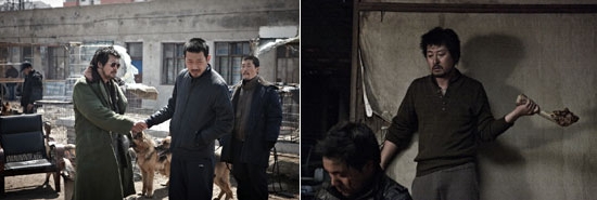 Scenes from film "The Yellow Sea" 
