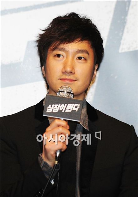 [PHOTO] Park Hae-il at "Heartbeat" presser 