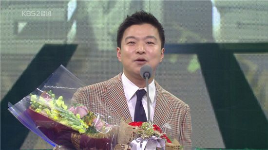 [KBS 연예대상]김생민, 프로듀서 특별상 수상