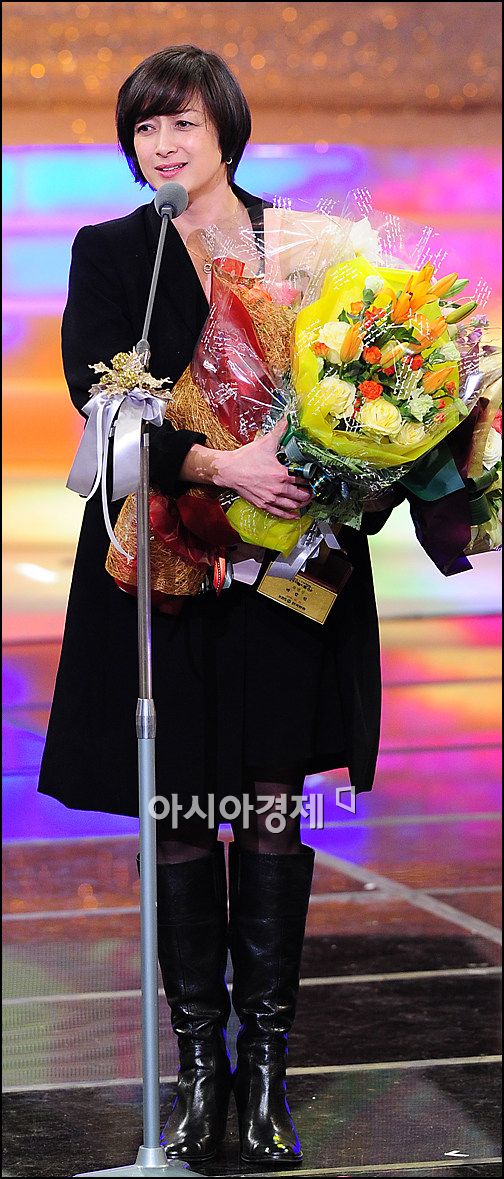 [포토]박칼린, KBS연예대상 특별상 수상