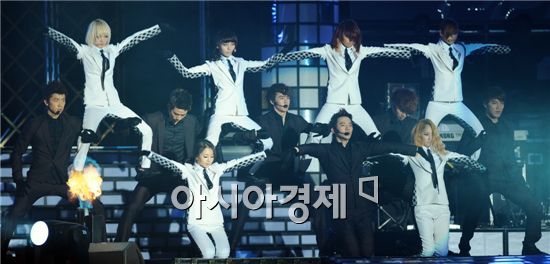 JYP Nation artists [Lee Ki-bum/Asia Economic Daily]
