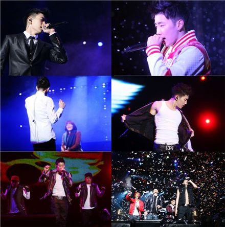 Singer Jay Park at his concert "White Love Party Concert" [SidusHQ]