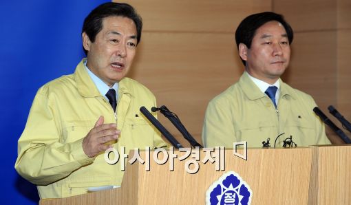 [포토]구제역 사태 대국민 담화 발표 