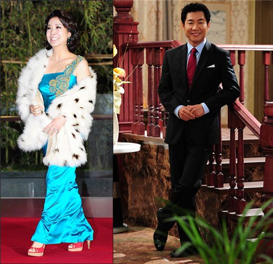 [MBC연기대상]김보연-박상원, 연속극 부문 황금연기상 수상