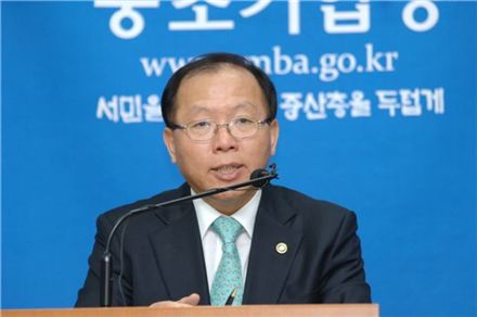 김동선 청장 "中企 글로벌 경쟁력 강화에 집중"