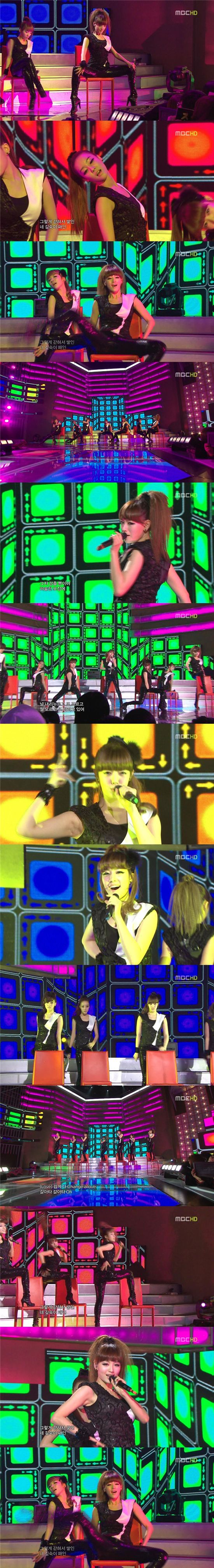 [MBC가요대제전]레인보우 '파격+농염' 의자 퍼포먼스' 아찔