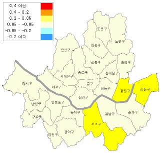 서울, 강남 인근만 상승.. 전국 집값 상승 지속