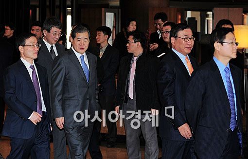 [포토] 신년하례식 마친 삼성그룹