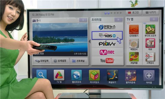 LG전자, 2011년형 ‘스마트TV’ 전략제품 전격 공개 