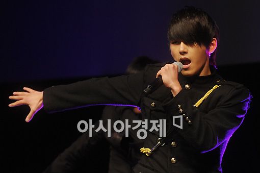 [PHOTO] INFINITE members L, Hoya, Sung-jong, Sung-kyu at showcase