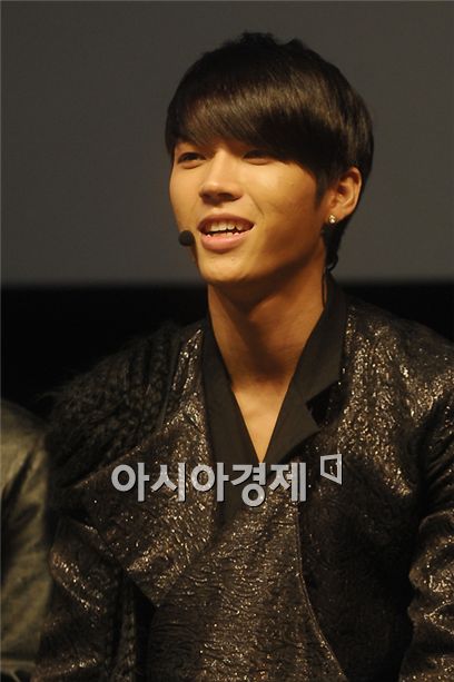 [PHOTO] INFINITE members Sung-yeol, Woo-hyun, Dong-woo at showcase