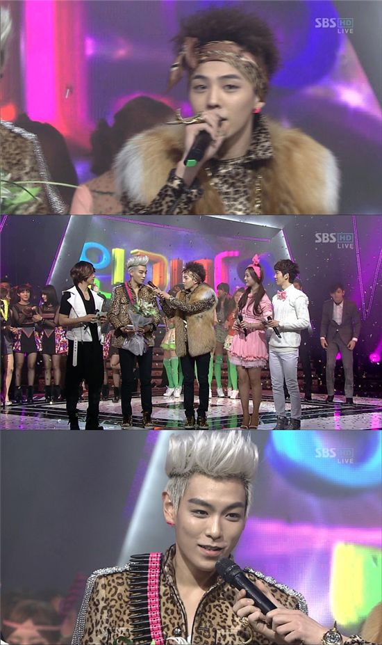 GD&TOP, 컴백 22일만에 1위 3번··'싹쓸이' 가요계 평정