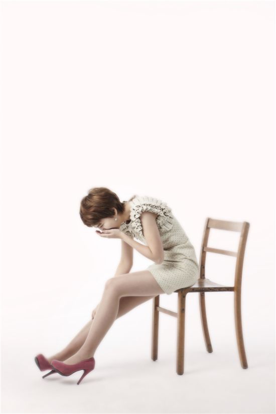 광저우 바둑요정 이슬아, 과감한 각선미 노출