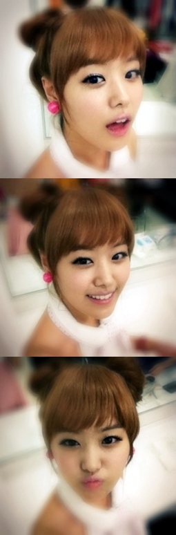 시크릿 지은, 최근 물오른 미모 공개..'귀요미 인증'