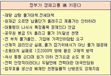 "오판,윽박,머뭇, 떠넘기기" 정부가 禍 더 키운다