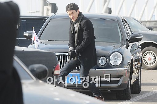 [포토]최시원 '대통령을 지켜라'