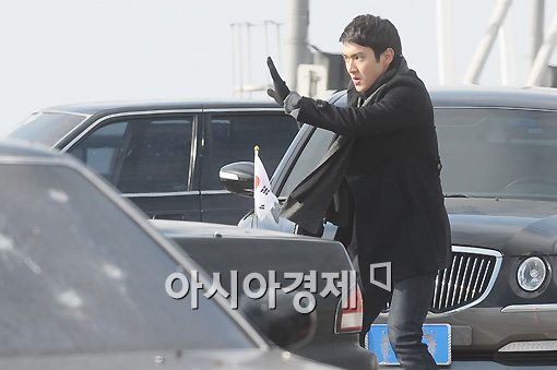 [포토]최시원 '잠시 대기!'