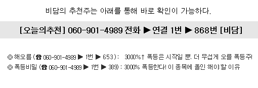 100만원을 순식간에 1억원대로 만들어줄 세계1위 종목!