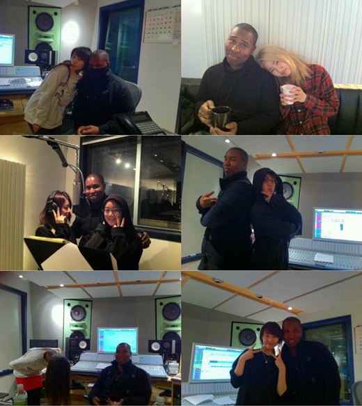 R&B songwriter Claude Kelly posts pictures with Wonder Girls