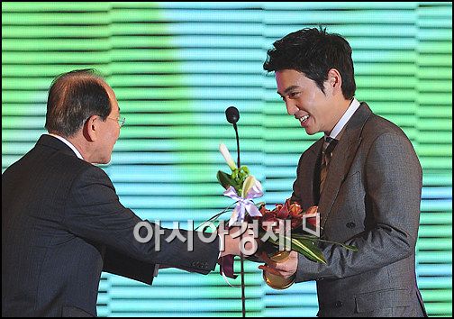 [포토]주상욱, 아시아모델상 모델스타상 수상