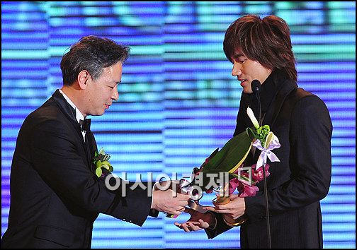 [포토]언승욱, 아시아모델상 아시아스타상 수상