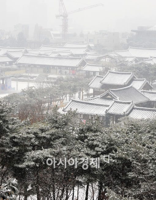 [포토] 눈이 만든 아름다운 풍경