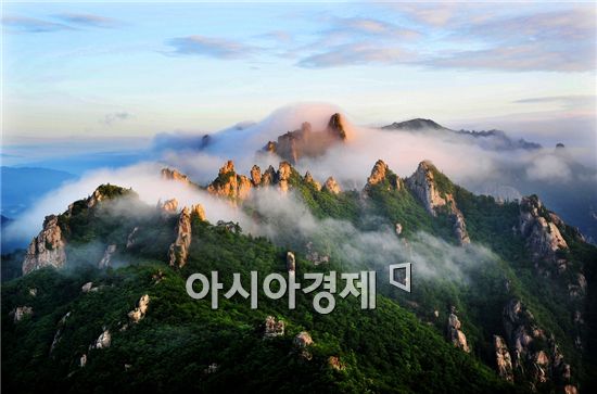 우리나라 국립공원 100대 대표 경관 선정