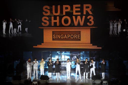 슈퍼주니어, 싱가포르 공연도 '성황'..아시아 스타로 입지 굳혀