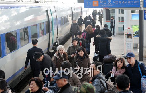 [포토] 마음은 벌써 고향