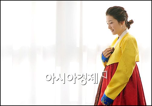 [한복포토]차수연, 곱고 단아한 자태 '시집갈때 됐나봐'