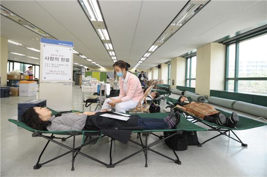 중랑구청 공무원 ‘사랑의 헌혈’ 앞장서