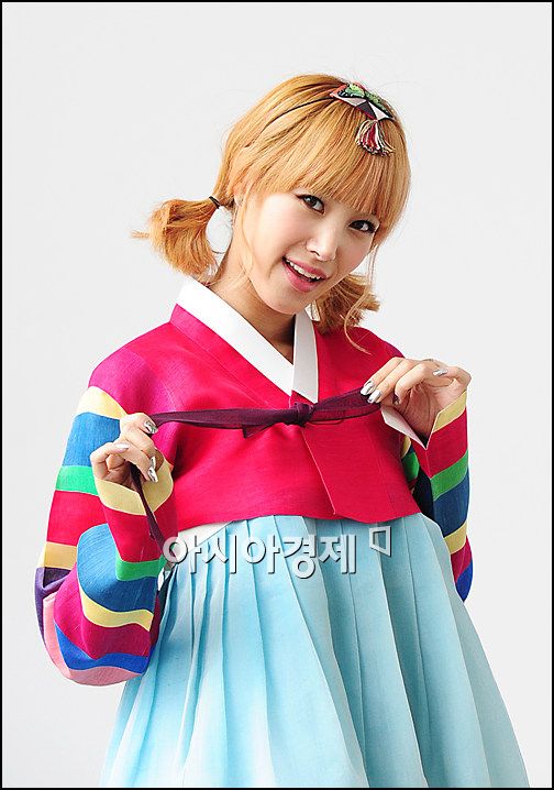 [한복포토]쥬얼리 김은정 '새색시 같죠?'