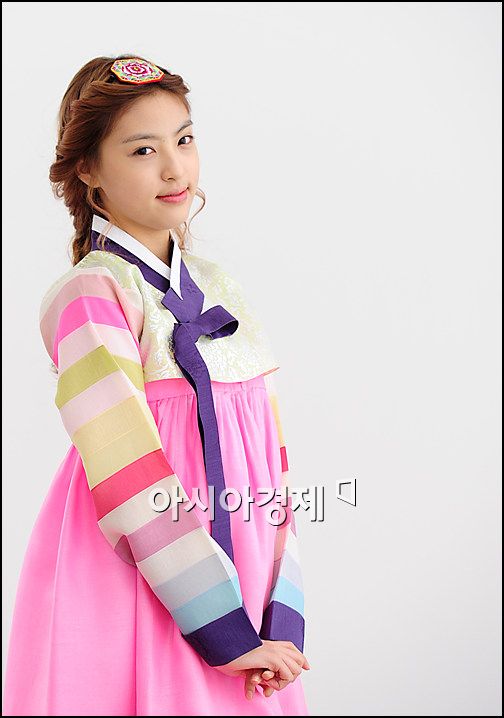 [한복포토]파이브돌스 한별혜원 '새색시 같죠?'