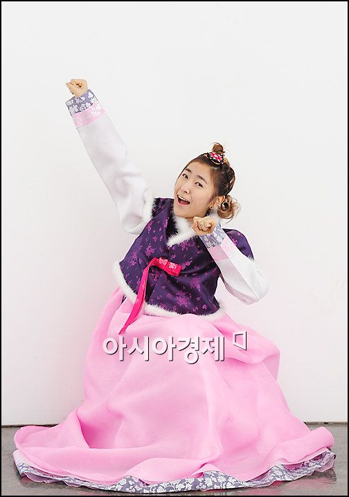 [한복포토]파이브돌스 별빛찬미 '새해엔 뛰쳐오를께요!'