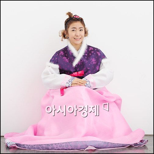 [한복포토]파이브돌스 별빛찬미 '새뱃돈 주세요!'