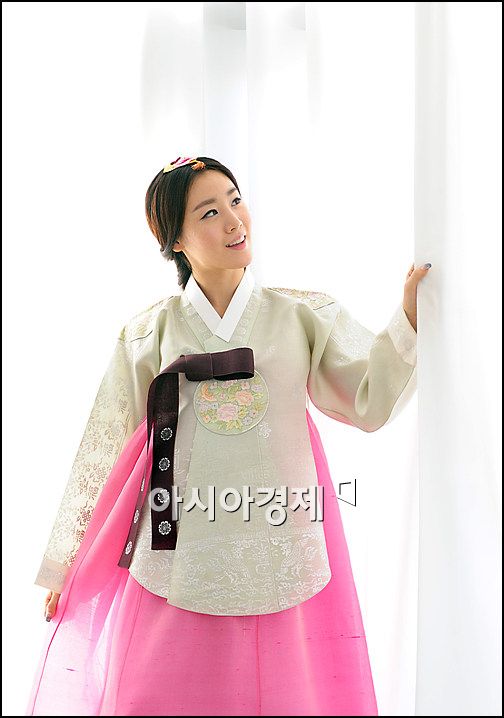 [한복포토]걸스데이 지해 '새색시 같죠?'