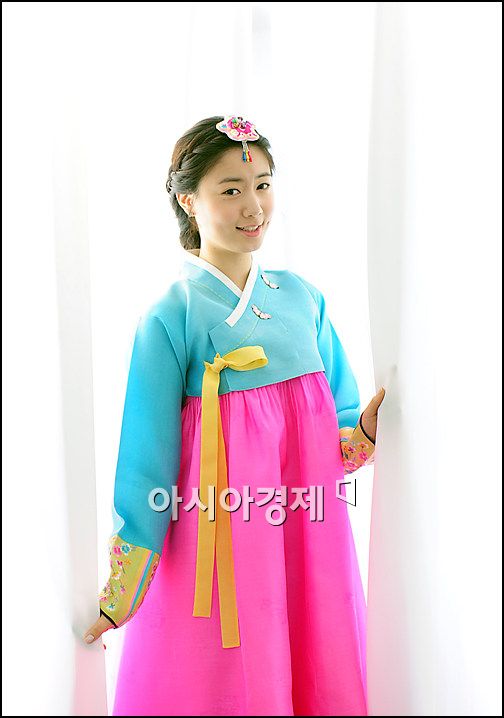 [한복포토]파이브돌스 한빛효영 '새색시 같죠?'