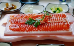 ▲ 송어회