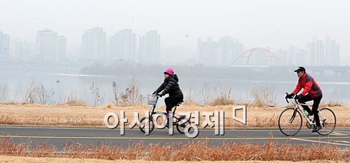 [포토] 짙은 안개 낀 서울