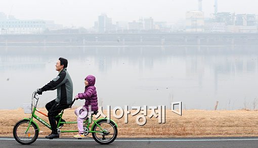 [포토] 짙은 안개 낀 서울